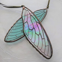 ステンドグラス・ザルモクシスオオアゲハ 立体・オブジェ ヨコタケイ