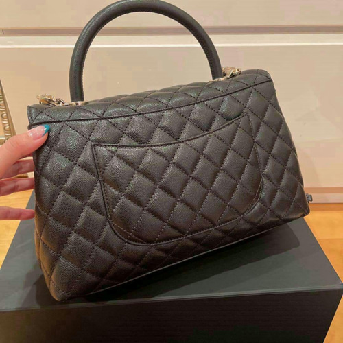 即購入歓迎!!CHANEL ココハンドル ミニ キャビアスキン