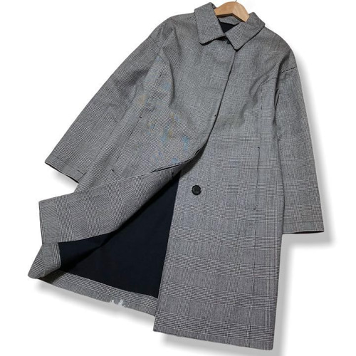美品　白タグ　Mackintosh マッキントッシュ　撥水　ステンカラーコート MACKINTOSH マッキントッシュ 白タグ ロング丈 ステンカラー