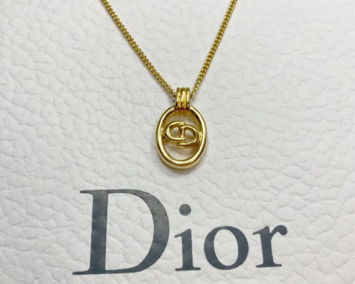 クリスチャンディオール　Dior ネックレス　ゴールド 美品☆クリスチャンディオール Christian Dior ネックレス