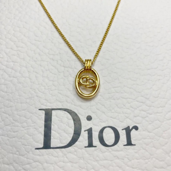 Dior】ネックレス クリスチャンディオール ゴールド Dior】ネックレス クリスチャンディオール ゴールド