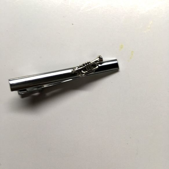 ネクタイピン プレゼント おしゃれ  タイバー　 楽器　トランペット　シルバー 人気・おすすめ｜多用途・生活用品におすすめ 口コミ人気 即納 日本国内即配送