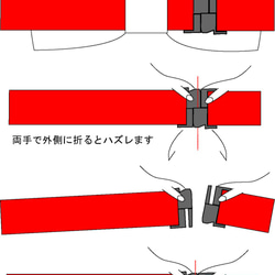 蝶ネクタイ　グレンチェック　 チャコールグレー　オールシルク100％ 10枚目の画像