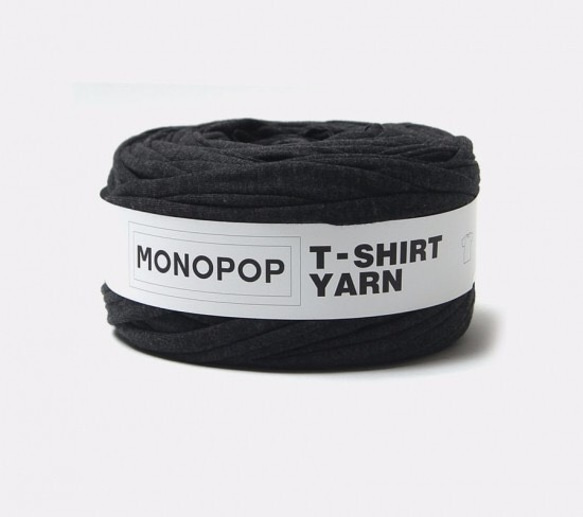 T-SHIRT YARN/Tシャツヤーン チャコール 糸・ミシン糸 MAUM-monopop