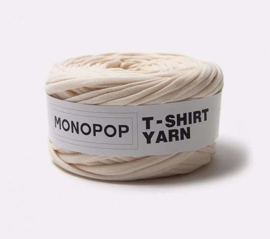 T-SHIRT YARN/Tシャツヤーン アイボリー 糸・ミシン糸 MAUM-monopop 