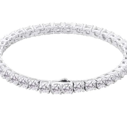 S925 ジルコニアセット 5ct テニスブレスレット　腕周り18cm S925 ジルコニアセット 5ct テニスブレスレット 腕周り18cm