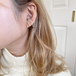 double ear cuff 1枚目の画像