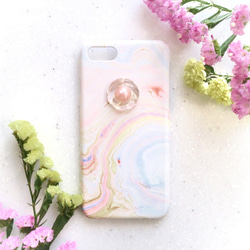 spring marble iphoneケース 1枚目の画像