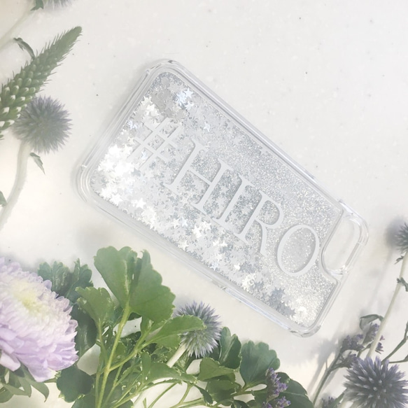 original glitter case  (Silver) 2枚目の画像