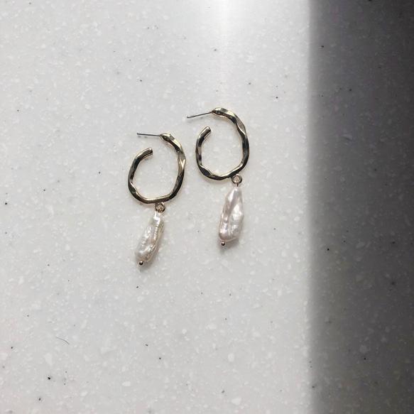 Angelina pearl earrings 3枚目の画像