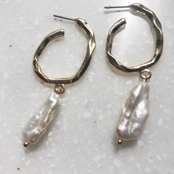 Angelina pearl earrings 4枚目の画像