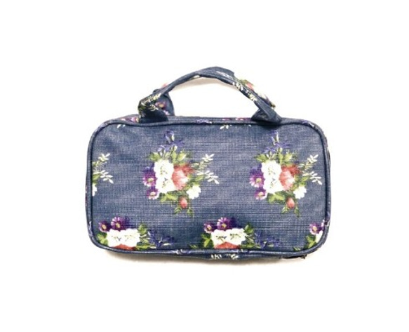 flower makeup bag 4枚目の画像