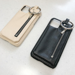 leather pocket iphone11pro ケース 2枚目の画像