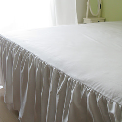 drawers ベッドスカート SDセミダブル グレー 7枚目の画像