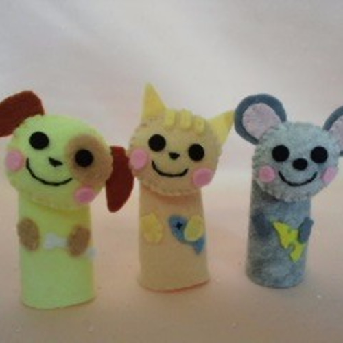 おおきなかぶ 物語指人形 おもちゃ・人形 onchan 通販 1987025｜Creema