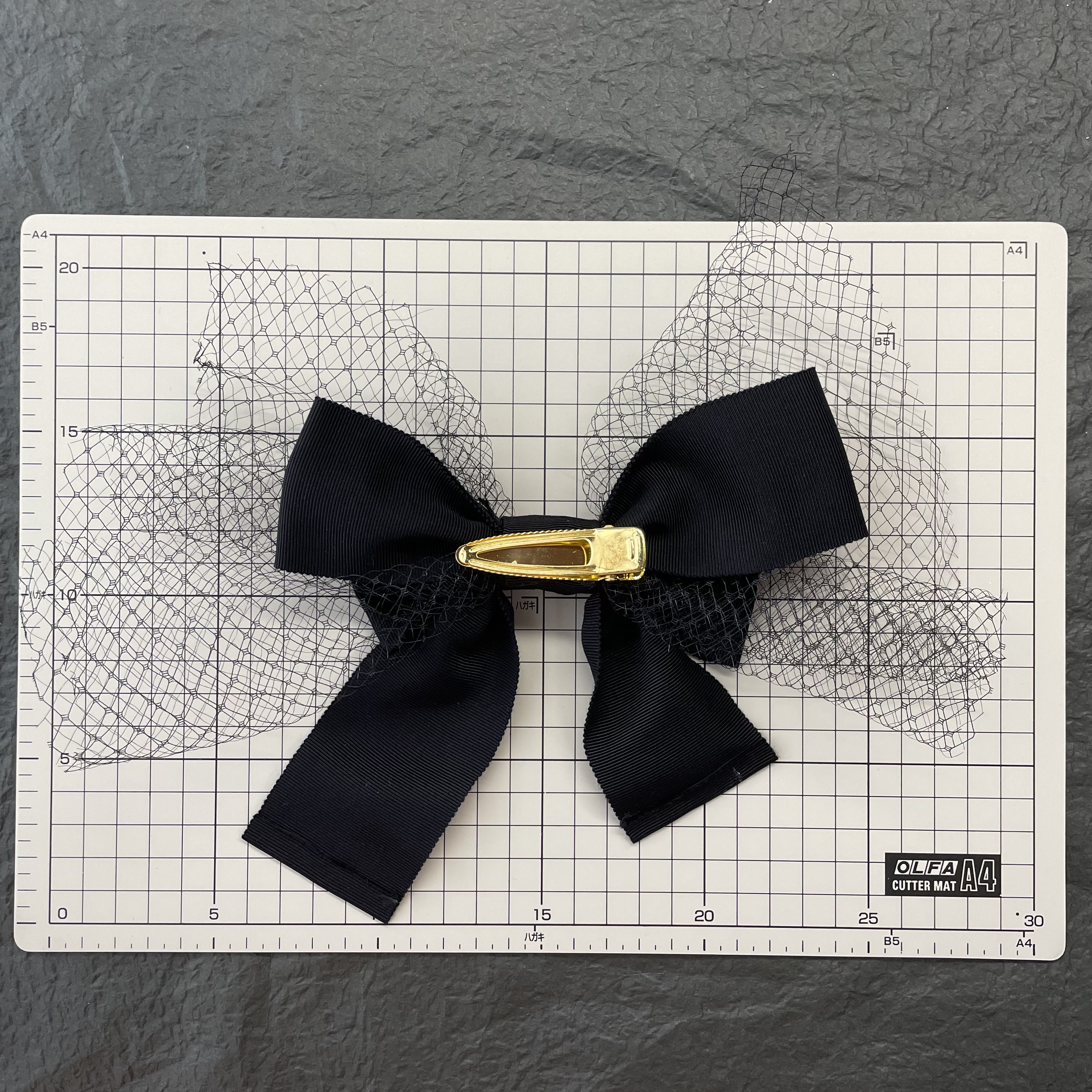 髪飾り　成人式　卒業式　つまみ細工　#2