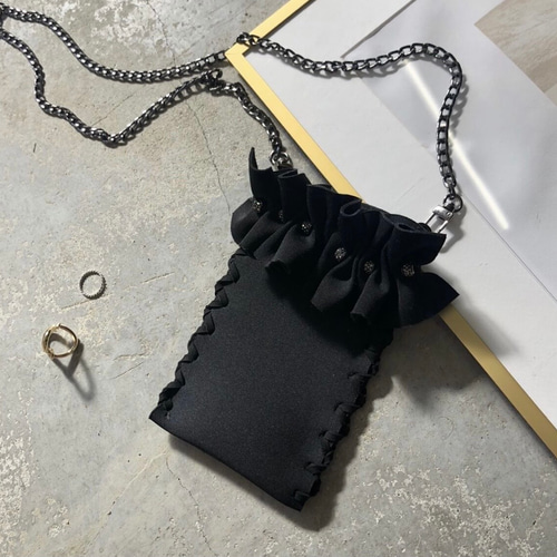 オーダー受付中* ネオフリル スマートフォンショルダーバッグ  