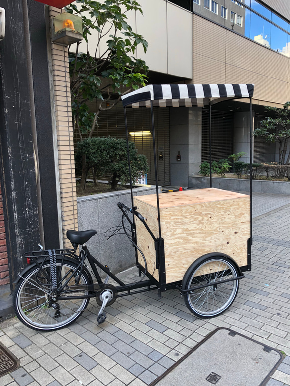 a.様専用　カーゴバイク(移動販売用自転車) 1枚目の画像