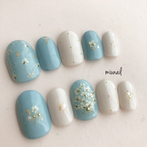 ネイルチップオーダー　心愛様 𝝑𝝔 ありがとうございました✧*｡ ・──＊──୨୧