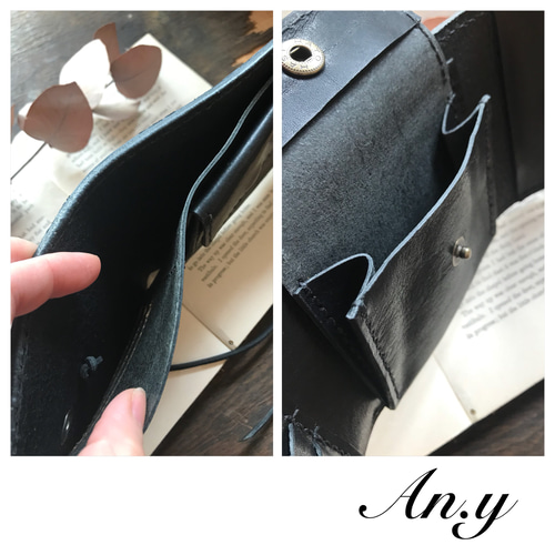 二つ折り財布 メンズ 折財布 革財布 本革 牛革 おしゃれ