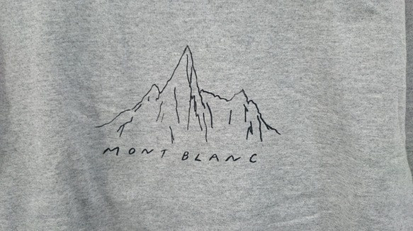 MONT BLANCトレーナー 4枚目の画像