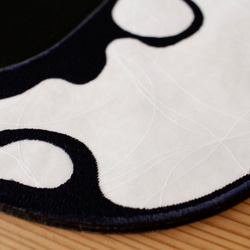 Embroidery Mirror frame "Panda cloud" M 第5張的照片