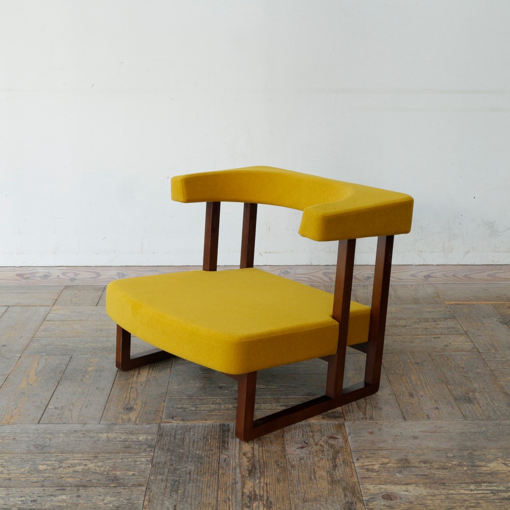 【ペット用生地使用】コ助ソファ ( BR × イエロー NW-UP5602 )