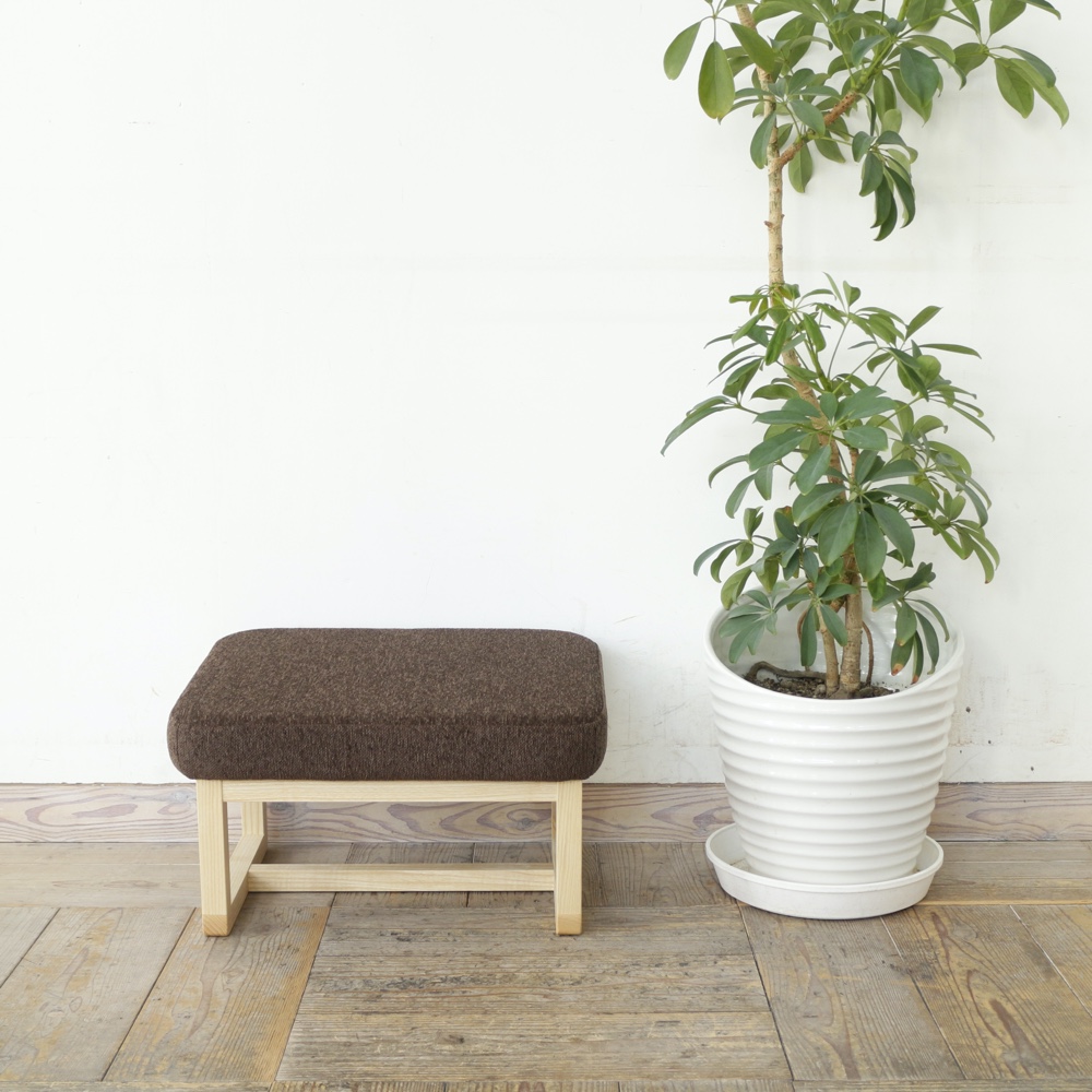 コ助オットマン ( NA × 定番ダークブラウン )