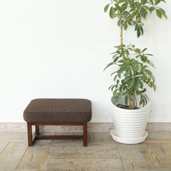 モンキーポッド スツール 椅子 木製 ダイニング 無垢材 1本彫り 腰掛