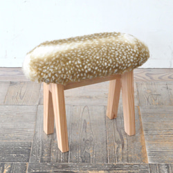 可愛椅子（自然×班貝處理垂直包覆白髮中央一行） 第1張的照片