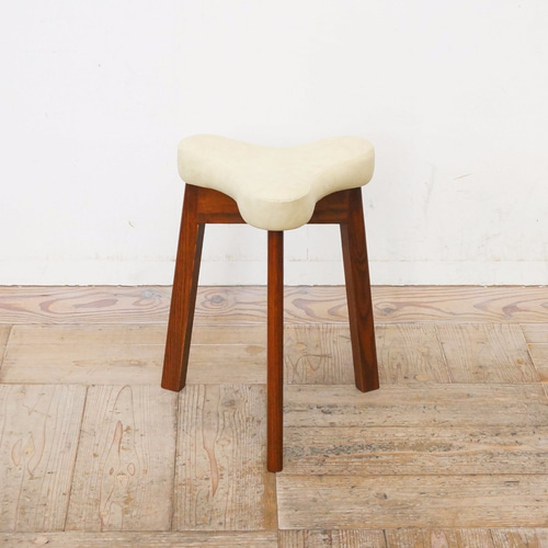 ダイニングスツール マタ美 SH420 (ナチュラル×オリーブ)