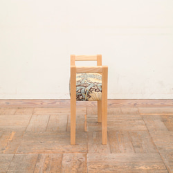玄関換鞋椅W-arm（布朗×威廉莫里斯草莓小偷） 第4張的照片