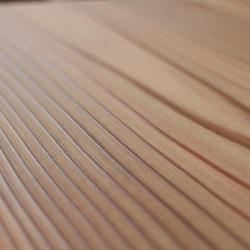 吉野杉カフェテーブル（スチール一本脚）W600×D600×H720 4枚目の画像