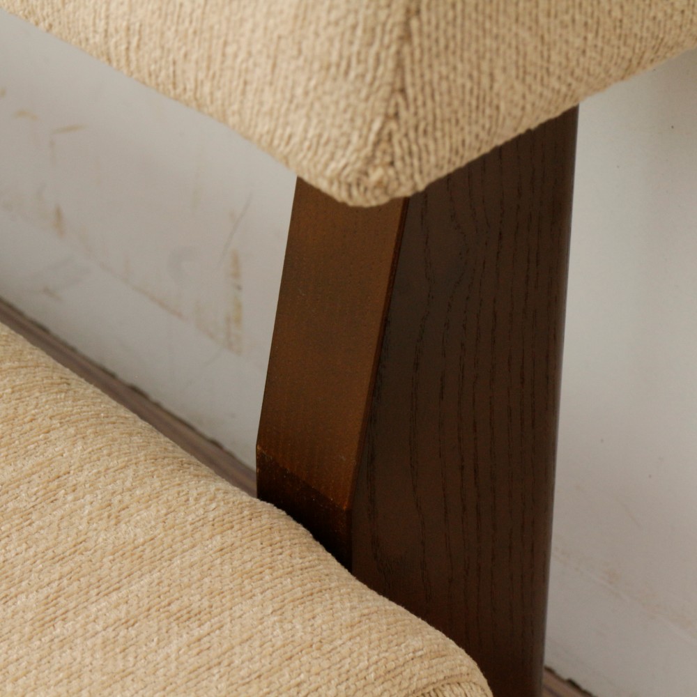 2s Border sofa（BR×キャメル ANシリーズ）※高さオーダー（ローソファ）