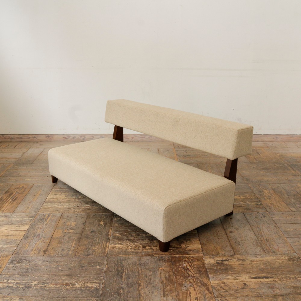 2s Border sofa（BR×キャメル ANシリーズ）※高さオーダー（ローソファ）