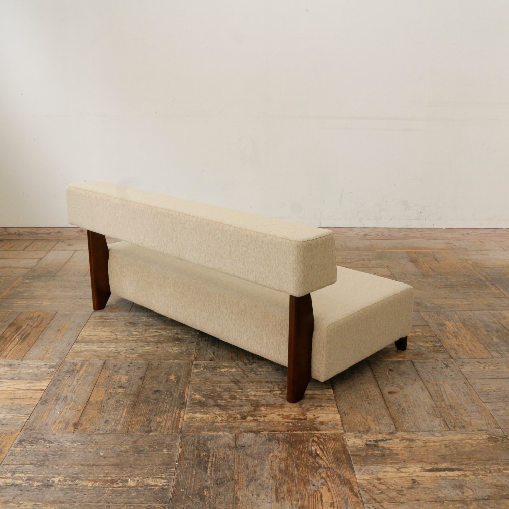 2s Border sofa（BR×キャメル ANシリーズ）※高さオーダー（ローソファ）