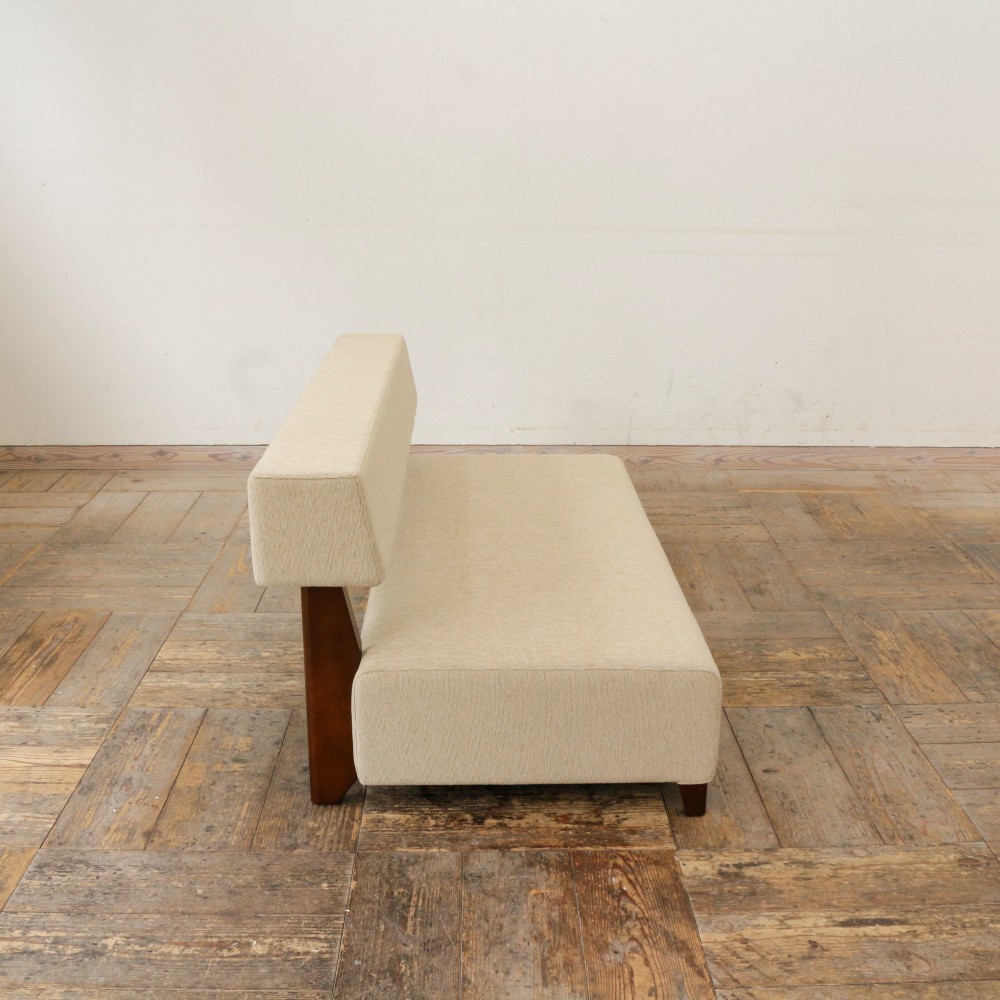 2s Border sofa（BR×キャメル ANシリーズ）※高さオーダー（ローソファ）