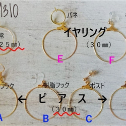 ✬Indian series✬フリンジフープピアス＊WH 4枚目の画像