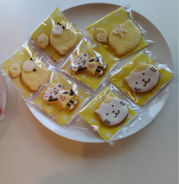 ステンレス製　レモン（ふっくらタイプ）クッキー型　3個セット 3枚目の画像
