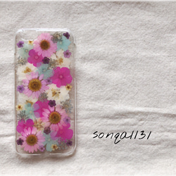《SALE!!》♡押し花ケース♡ 《pop2》 iphone6/iPhone6S対応 1枚目の画像