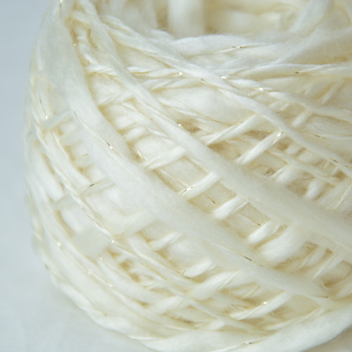 ウールスラブラメ row white nijiyarn 毛糸 nijiyarn 通販 10420087