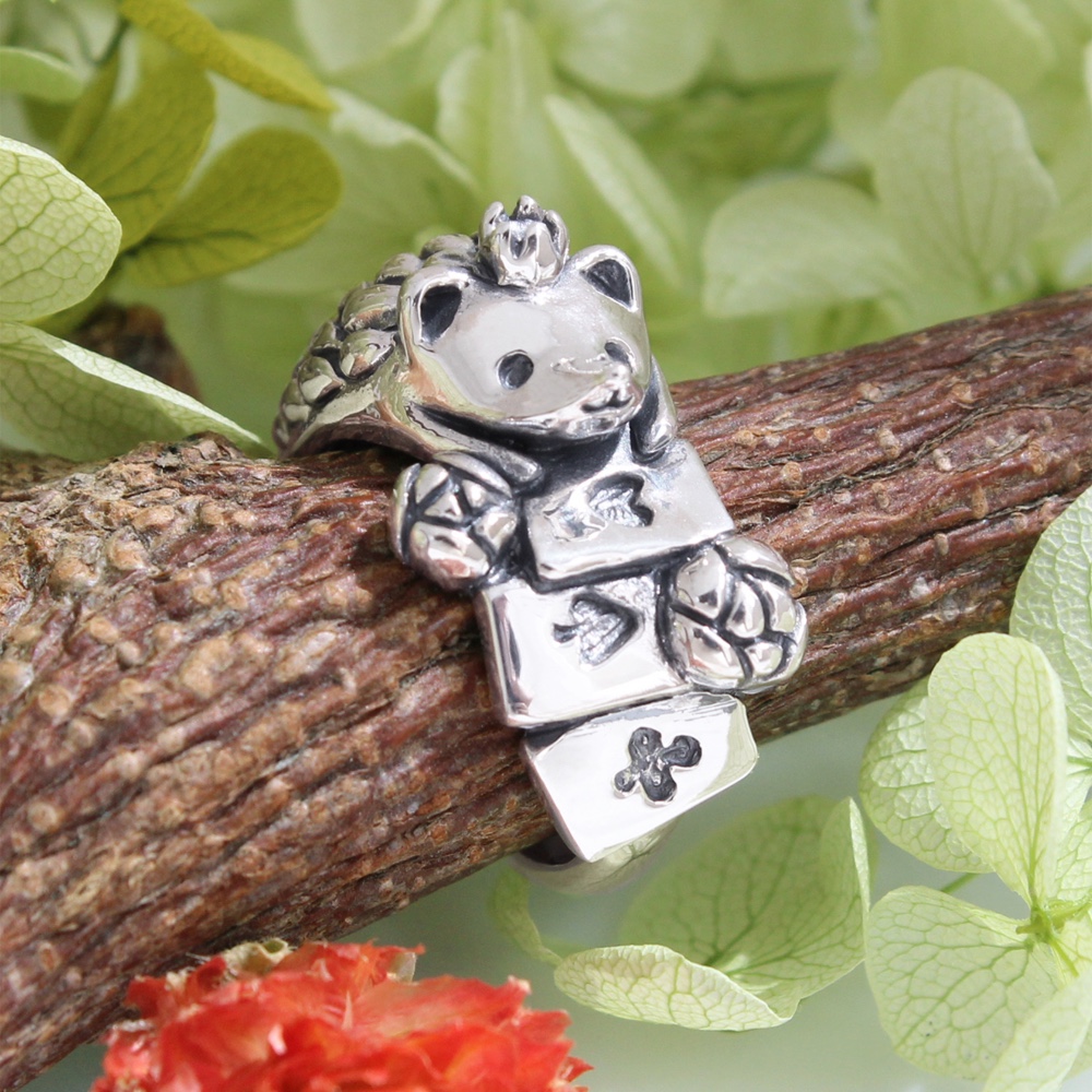 ハートの女王様のクロッケーピンキーリング(受注生産)