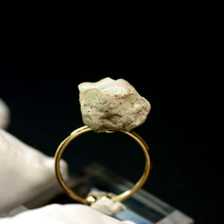 [One-of-a-kind] 蛋白石礦物寶石均碼戒指（戒指）天然石（No.1248） 第4張的照片
