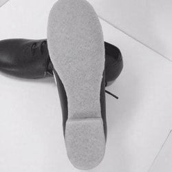 ★楽ちん靴★　白×黒 4枚目の画像