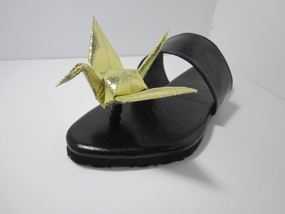 つるさん　黒×金