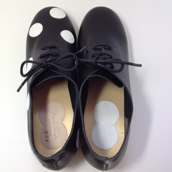 ★輕鬆的鞋★黑色x白色 第5張的照片
