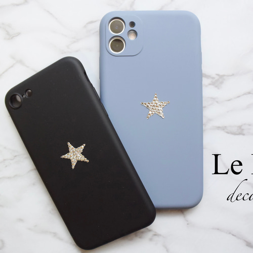 iPhone 星柄デザインケース iPhoneケース・カバー Le Lien 通販
