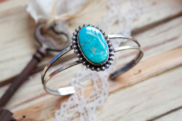 horizonblue シルバー ターコイズ 羽根模様 バングル horizonblue シルバー ターコイズ 羽根模様 バングル horizonblue