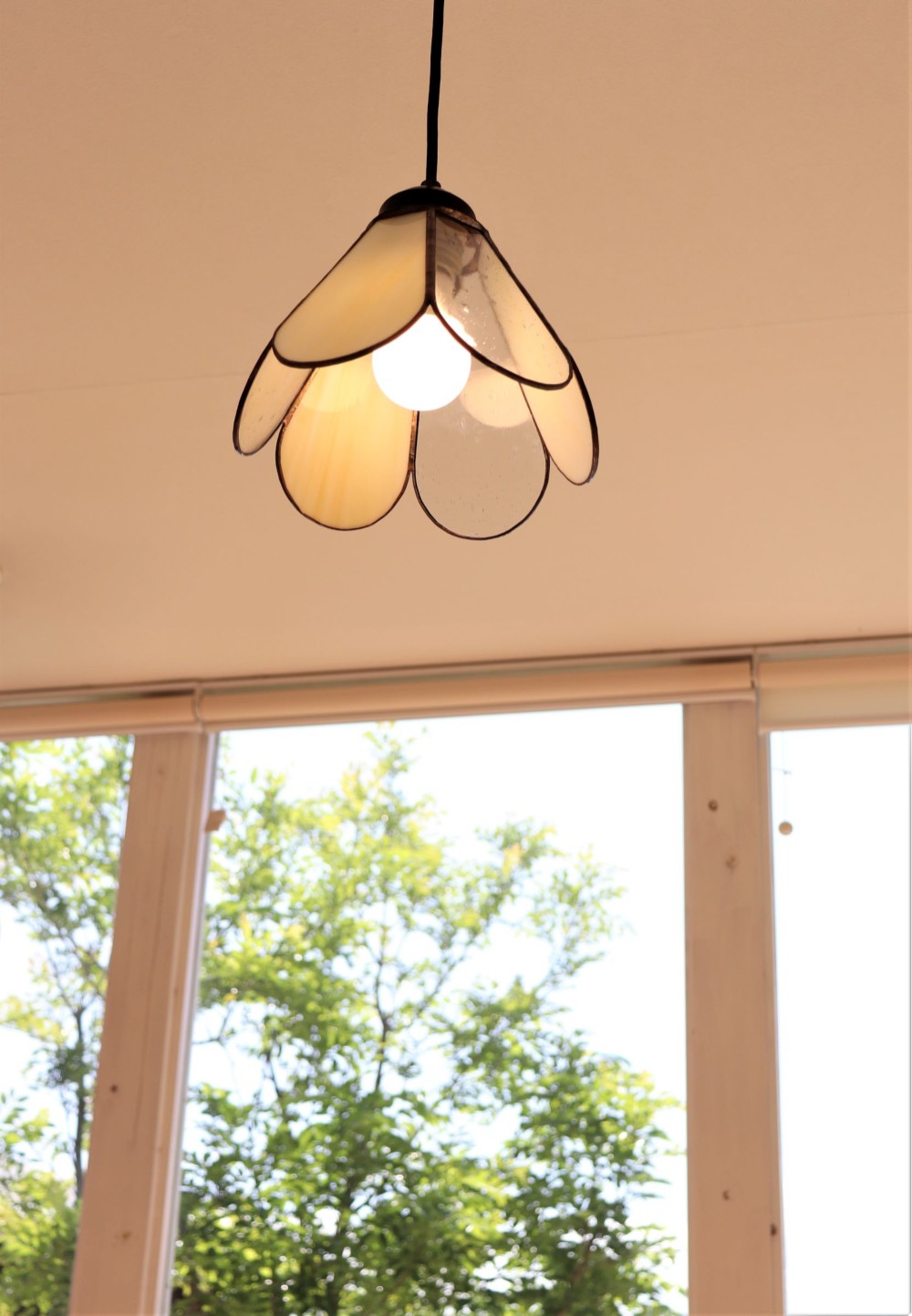 LEDｽﾃﾝﾄﾞｸﾞﾗｽﾗｲﾄ　Hanahana  １灯用