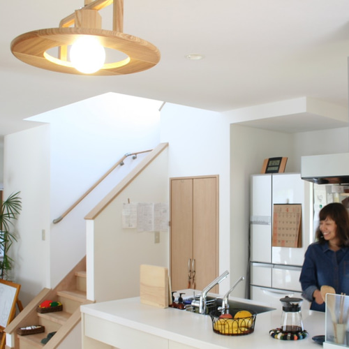 LED木製ﾍﾟﾝﾀﾞﾝﾄﾗｲﾄ mondo シーリングライト・ペンダントライト